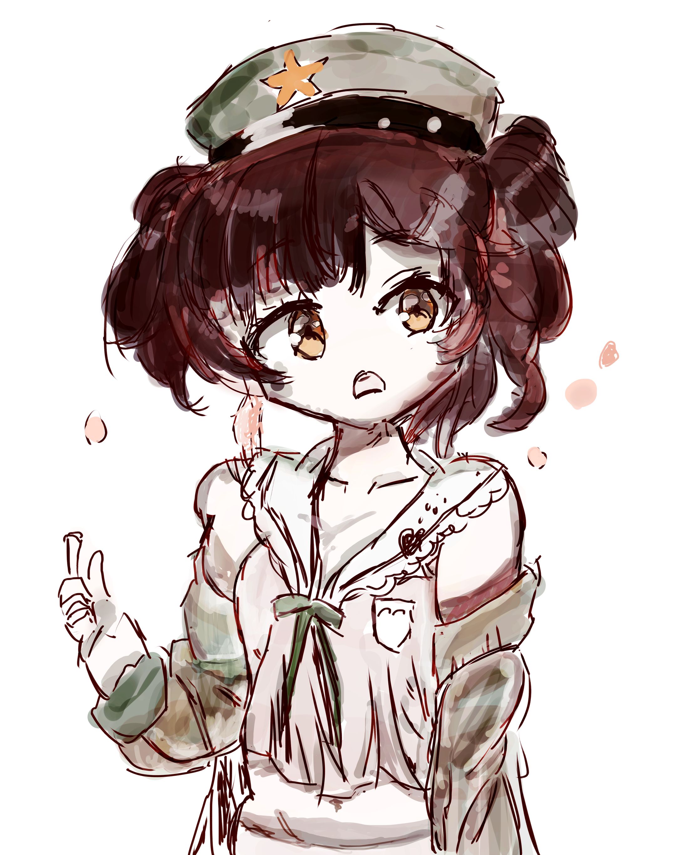 軍服系女子-1