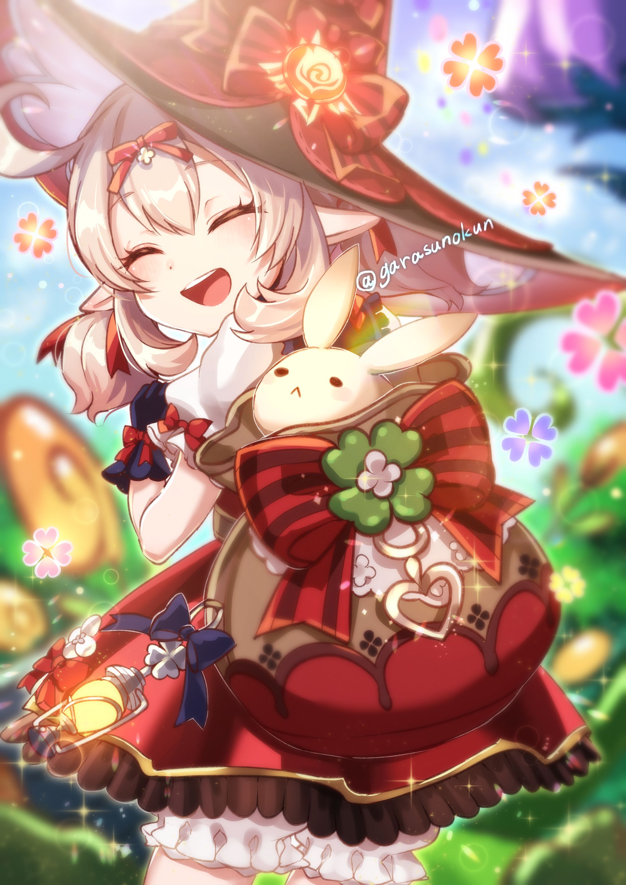 ファンアート【原神_魔女クレーちゃん】