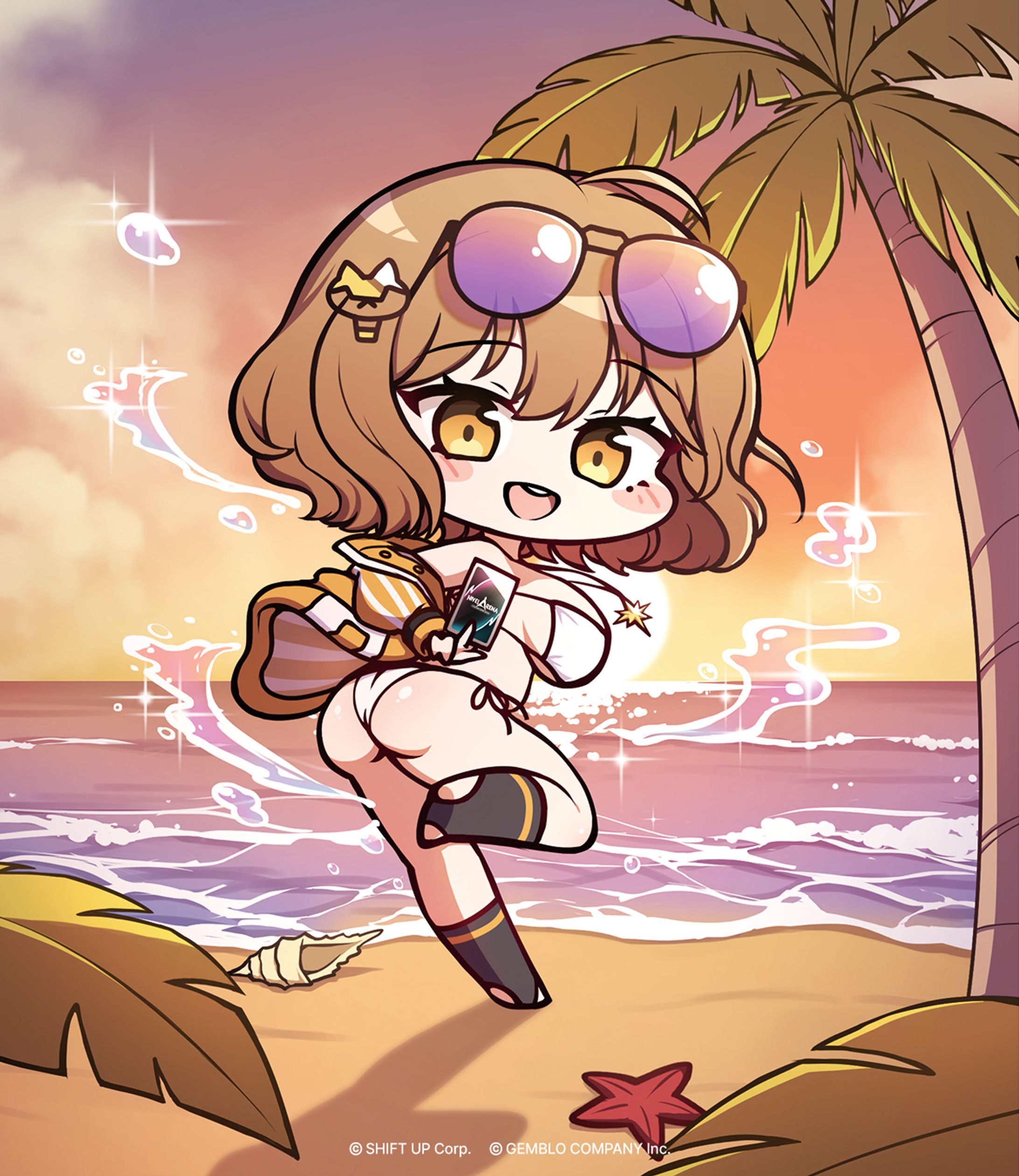 [NIKKE : 니벨 아레나] 카드 SD 일러스트 2종-1