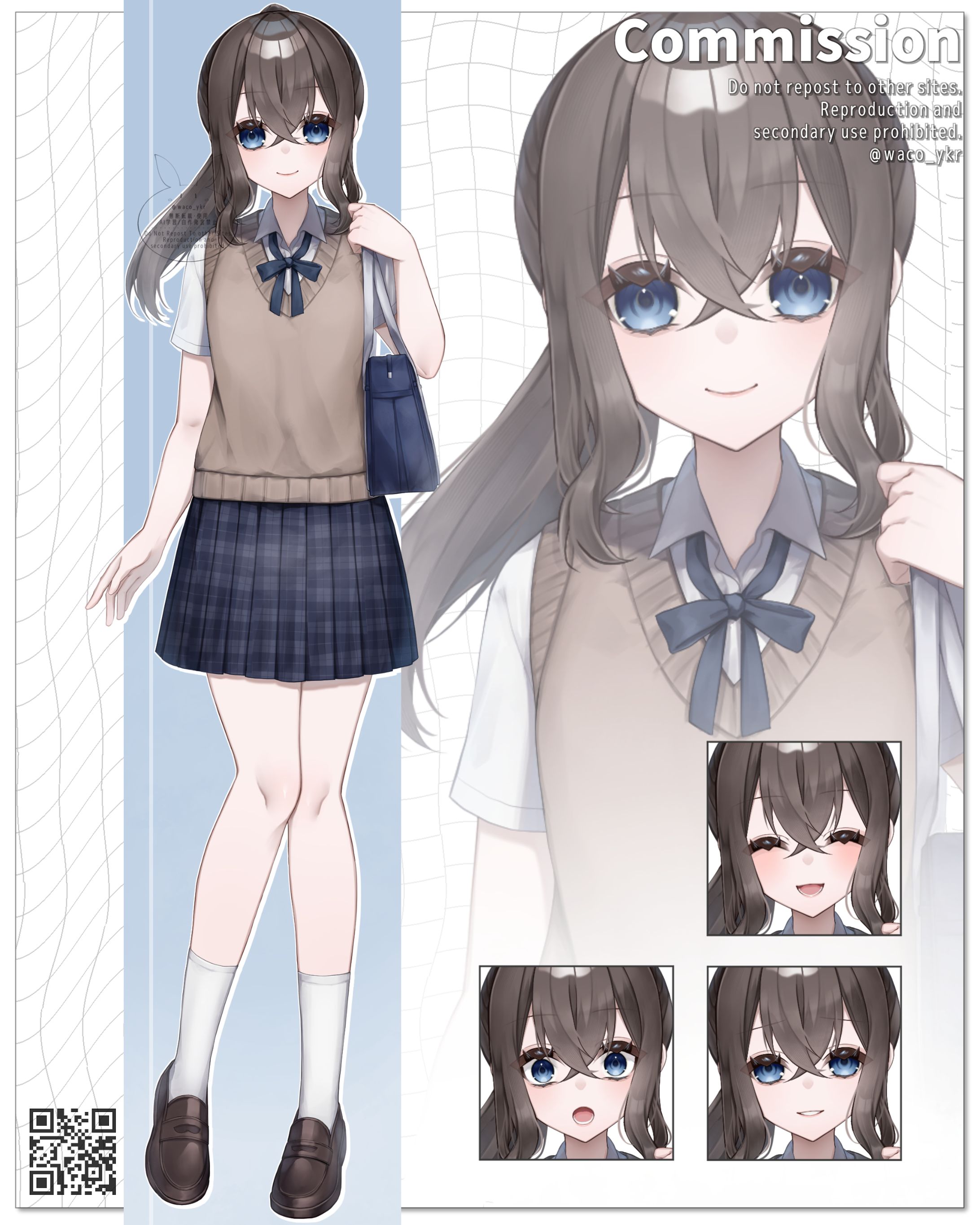 実績公開￤立ち絵/衣装デザイン③-1