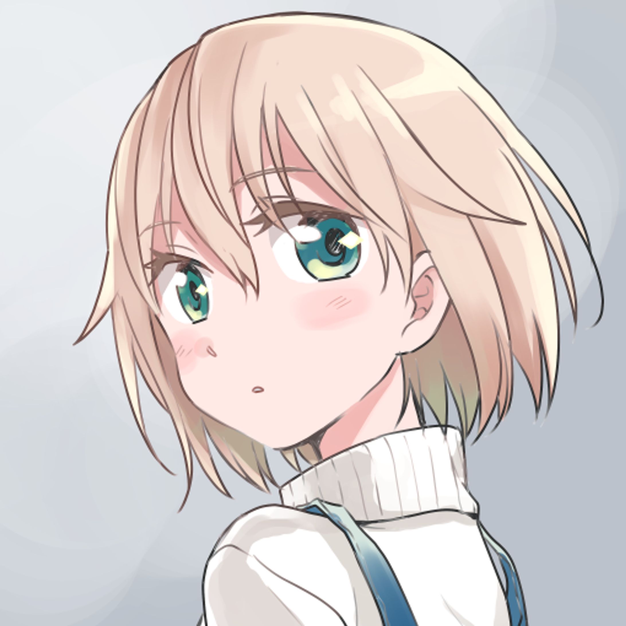 中性的な少女-1