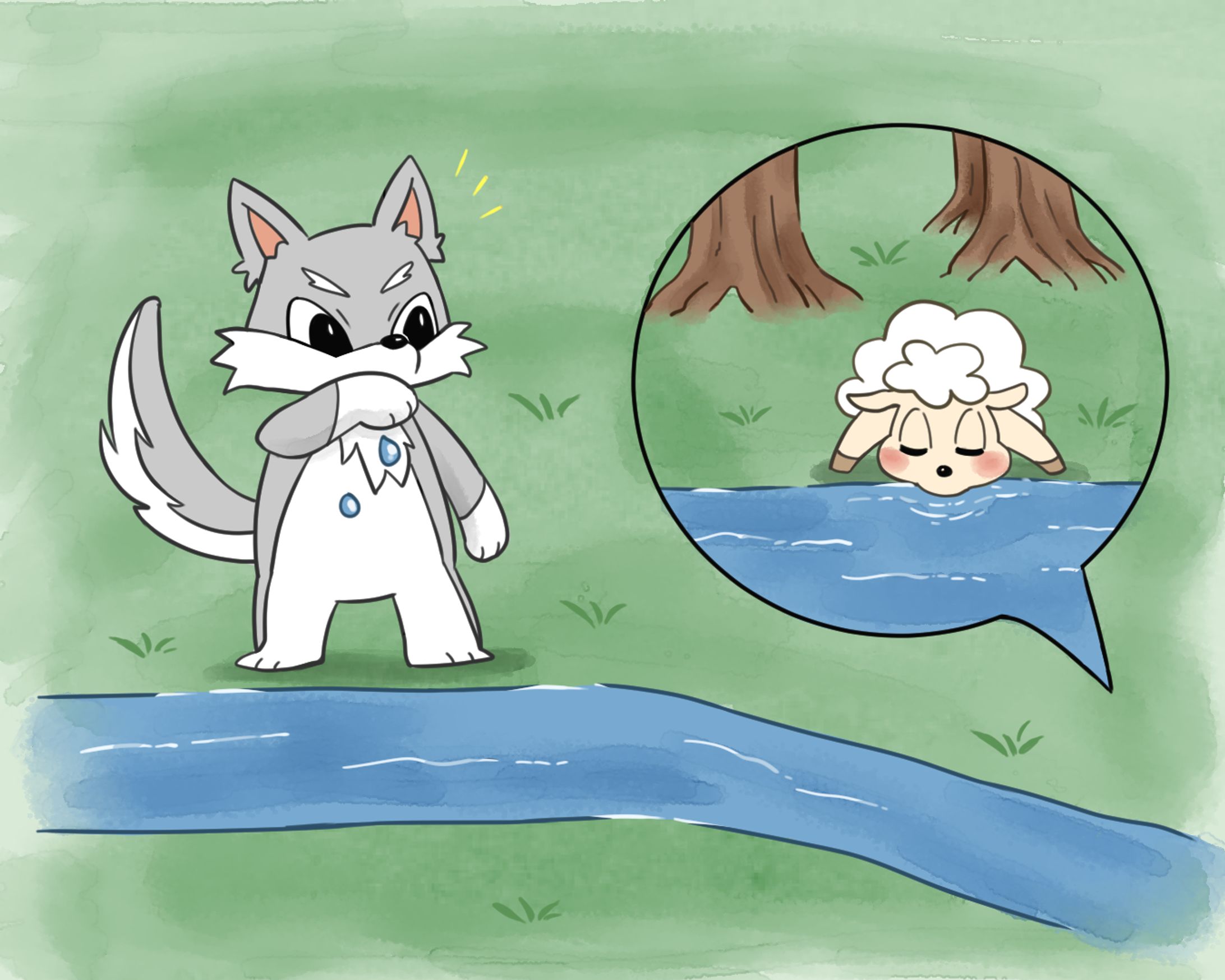 オオカミとヒツジ-1