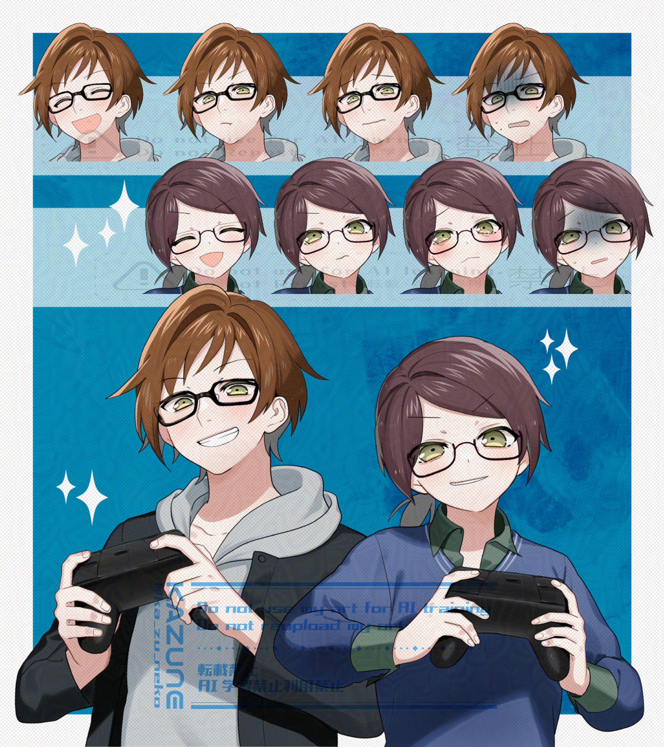 立ち絵イラスト・デフォルメイラスト-1