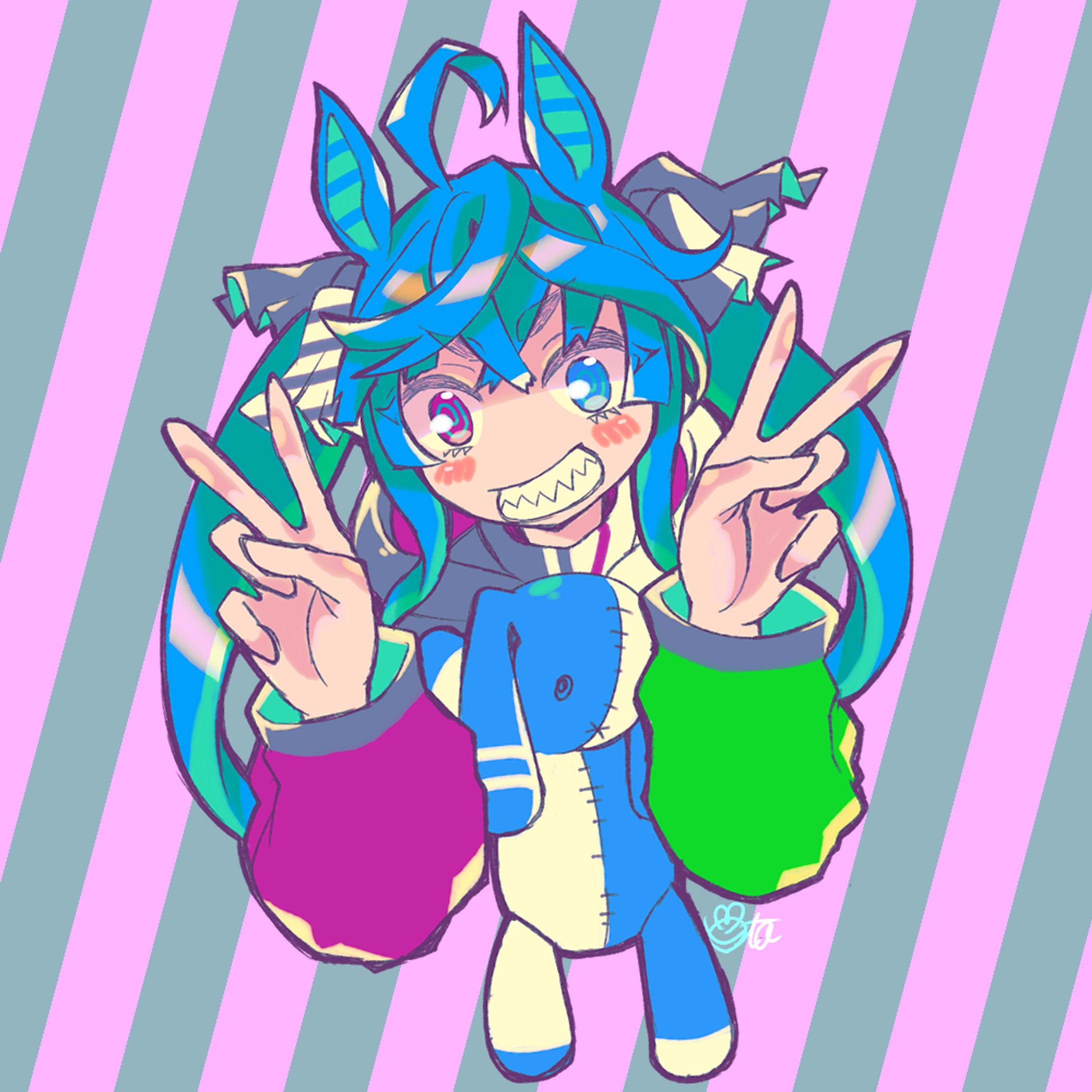 ウマ娘 ファンアート-1