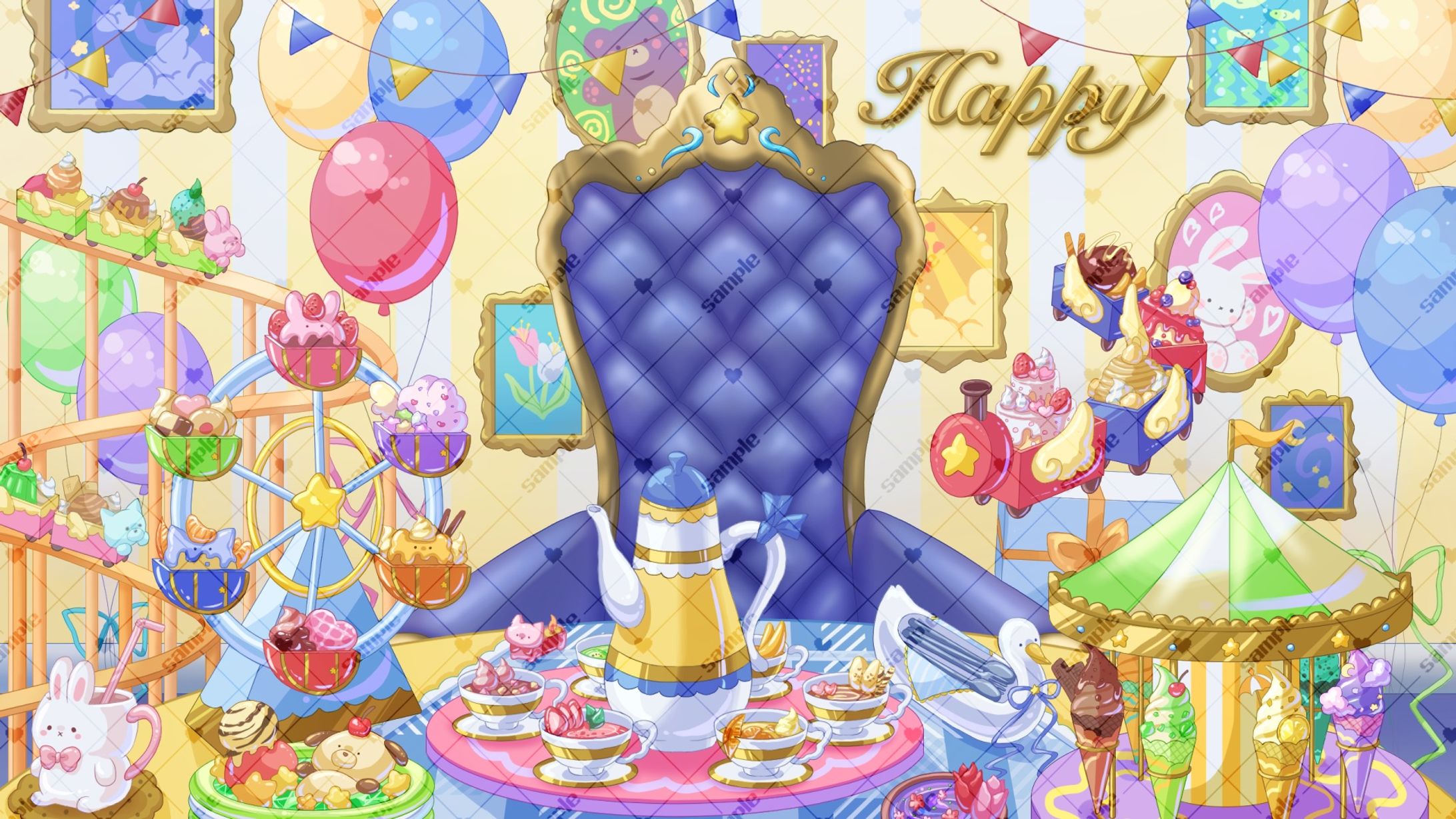 テーマパークなお部屋-1