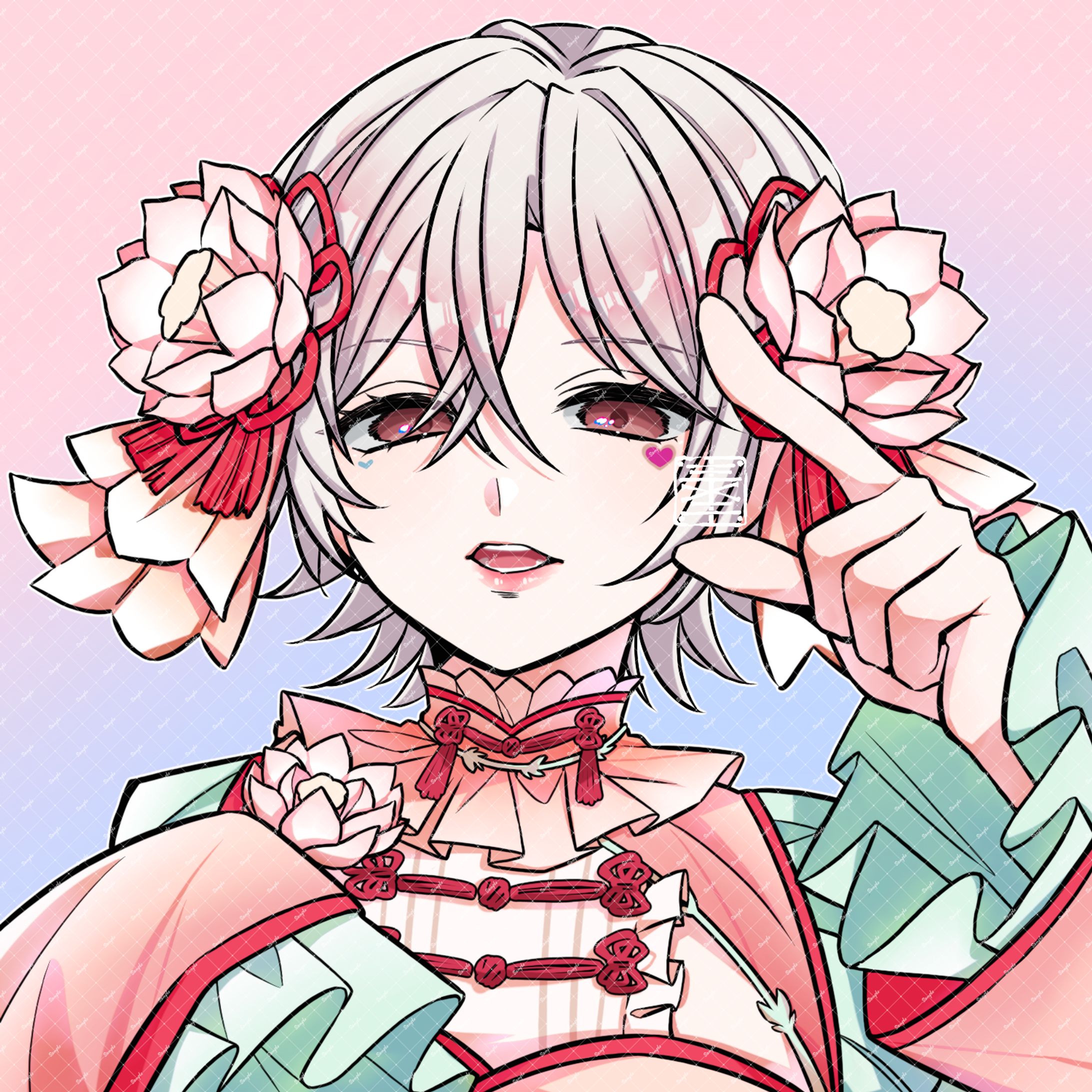 【work】からすま様【アイコンイラスト】-1