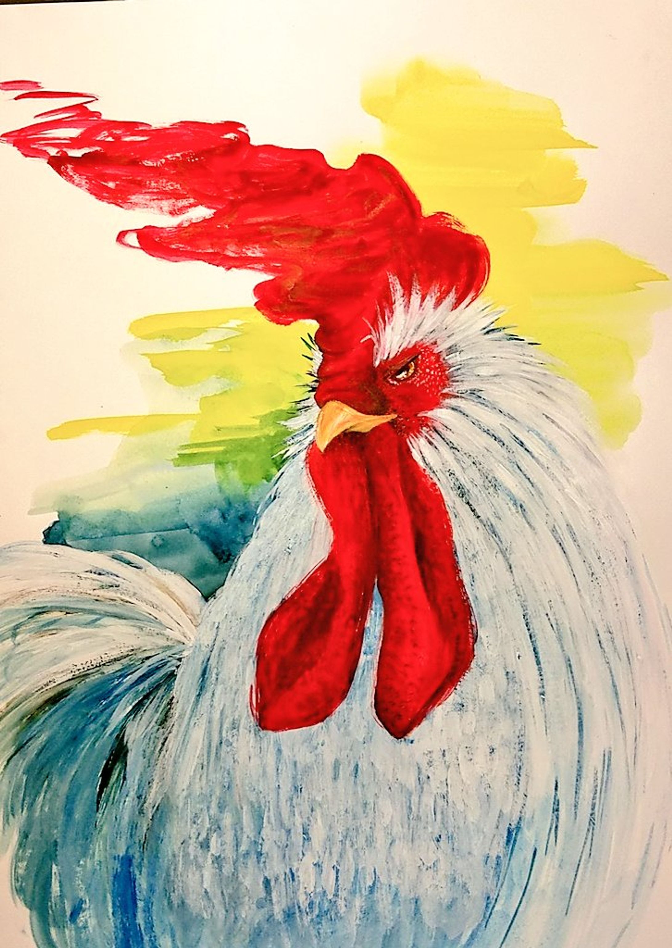 2018【アナログ】雄鶏-1