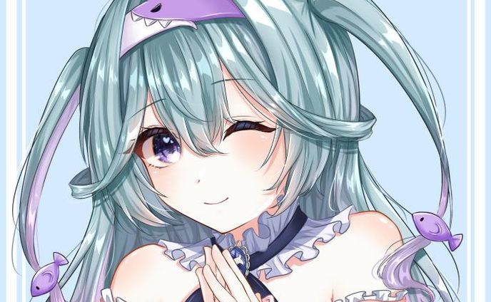 【お仕事】魚見美海 様　胸上イラスト