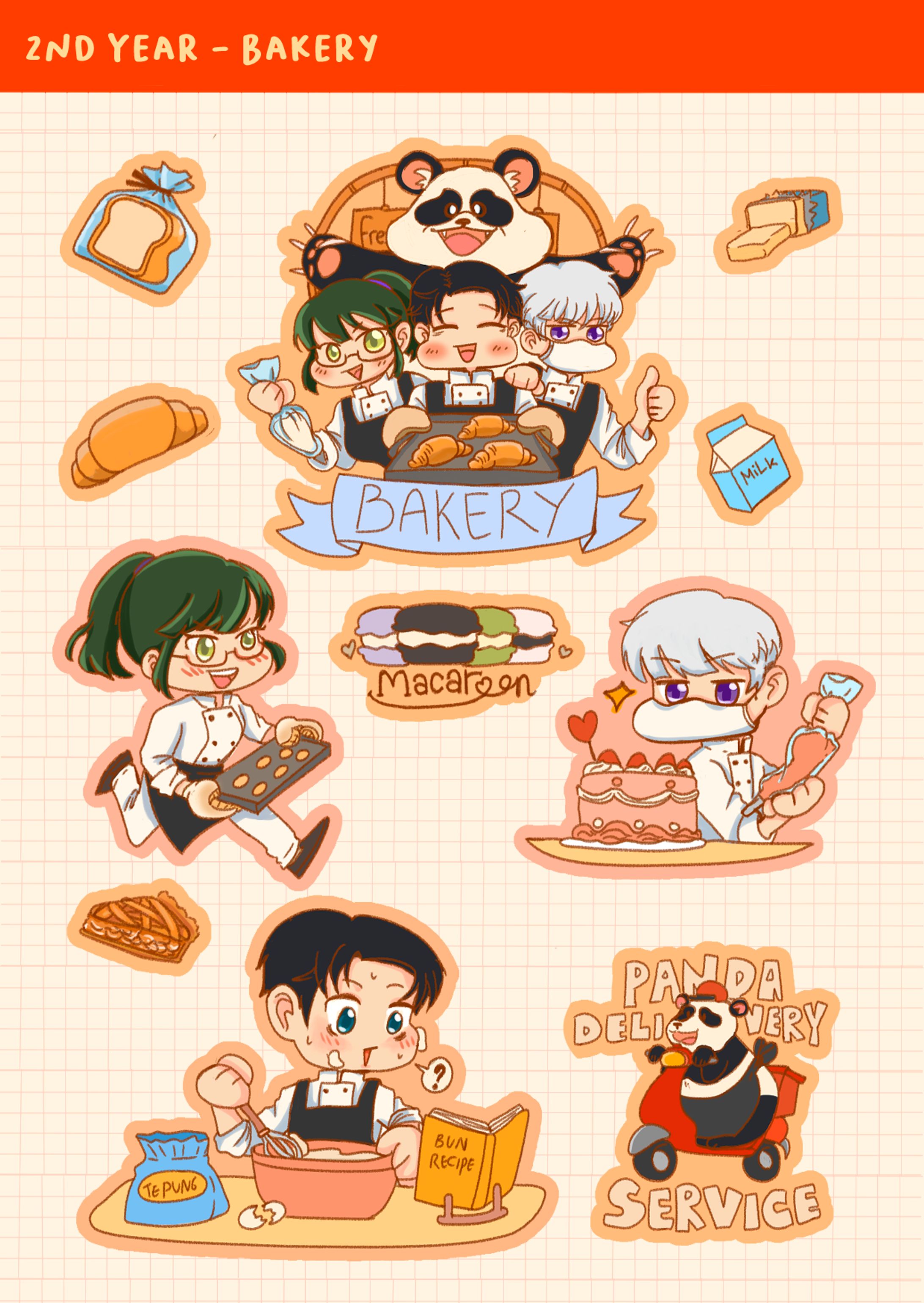Fanart Jujutsu bakery-1