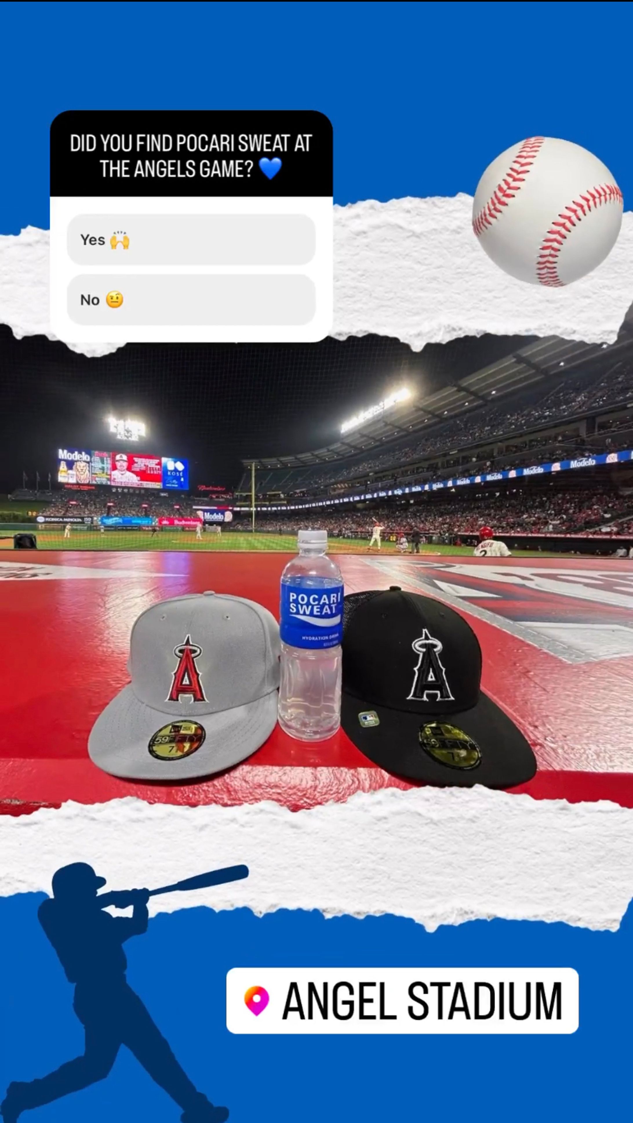 Pocari Sweat USA IG story -1