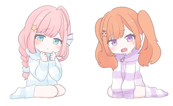 海月シェル様_バル子様_歌ってみた用イラスト制作