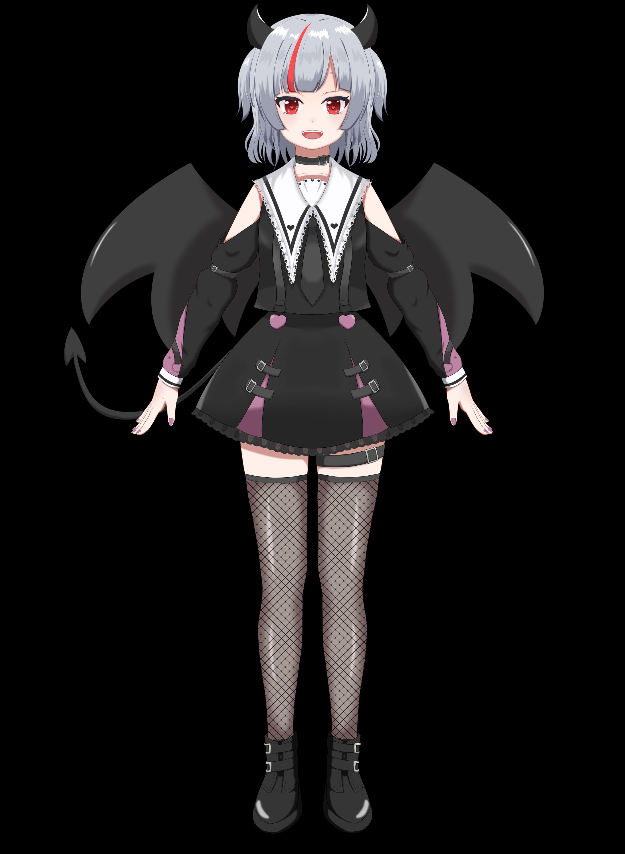 【サンプル】モデル　立ち絵-1