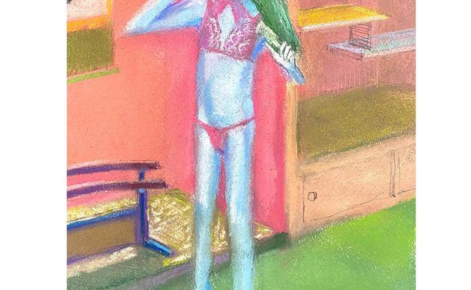 下案イメージ

#miranart #林美蘭　#art #contemporaryart #contemporaryartist #figurativeart #womanpower #lgbtq #pastelcolors #scketch #feminismart#feminismartist #フェミニストアート