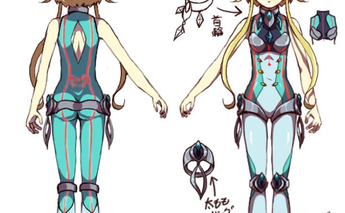 オリジナルキャラクター、サイトデザイン