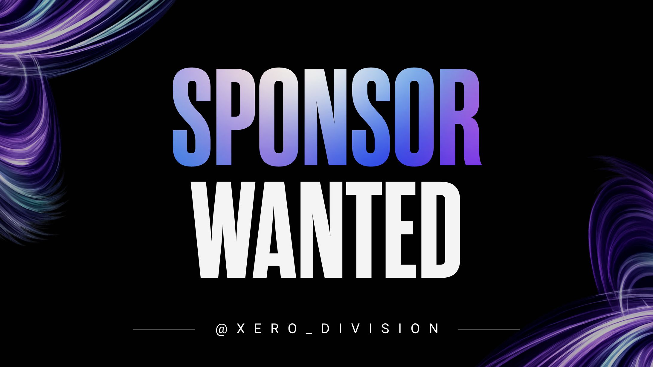 E sportsゲームチーム「XERO Division」X用ポスター-1
