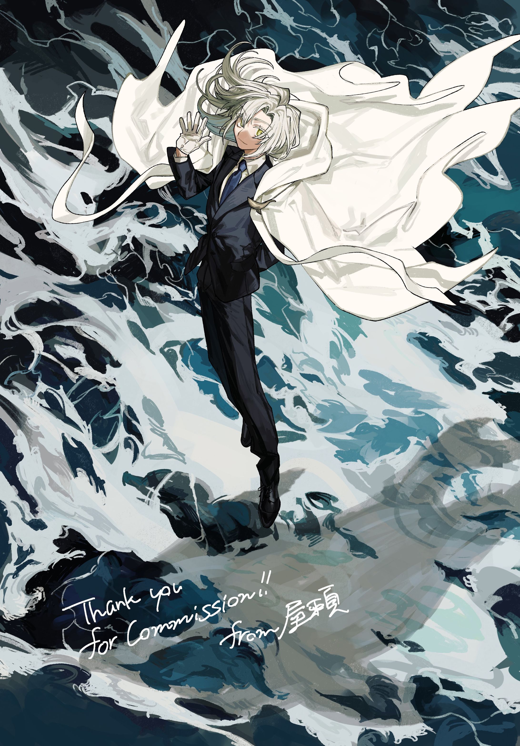 背景ありイラスト（skeb）-1