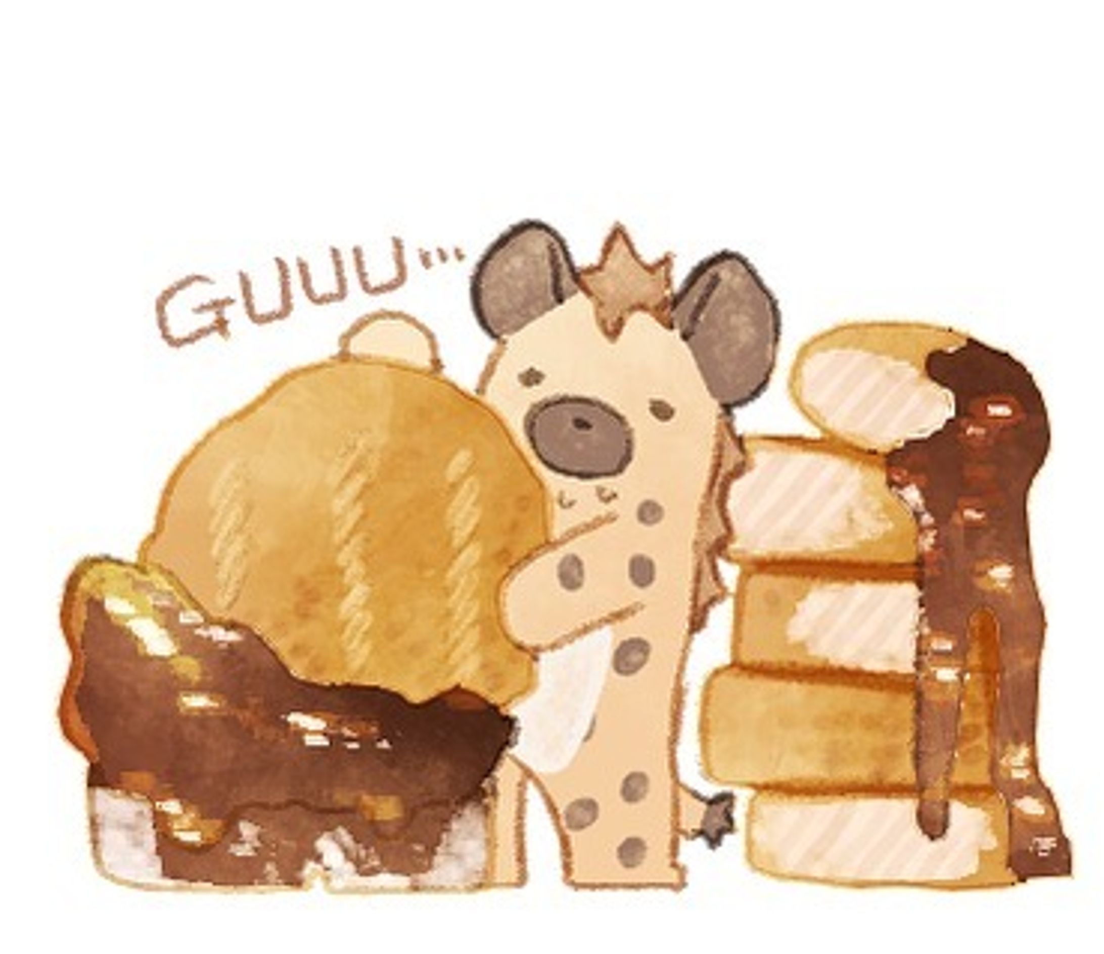 LINEスタンプ販売中です
#lineスタンプ #ハイエナ  #instagram #illustration #イラスト-1