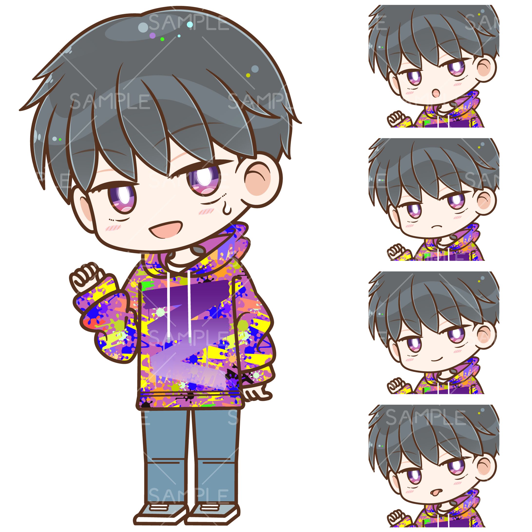 ミニキャラ男の子-1