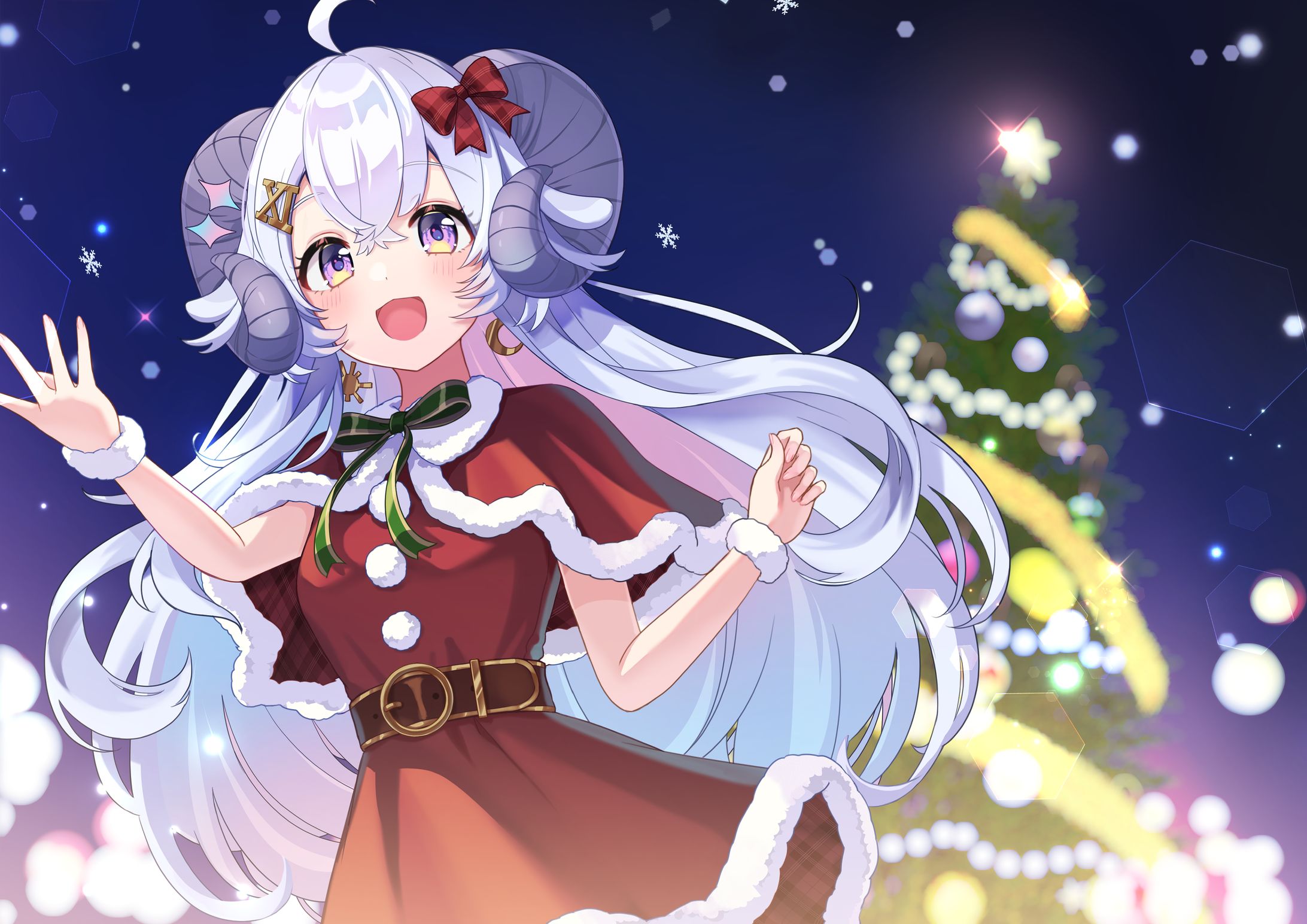 🟦星影ラピス様 ファンクラブ用壁紙2025年12月-1