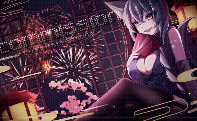 illustrator、お仕事絵