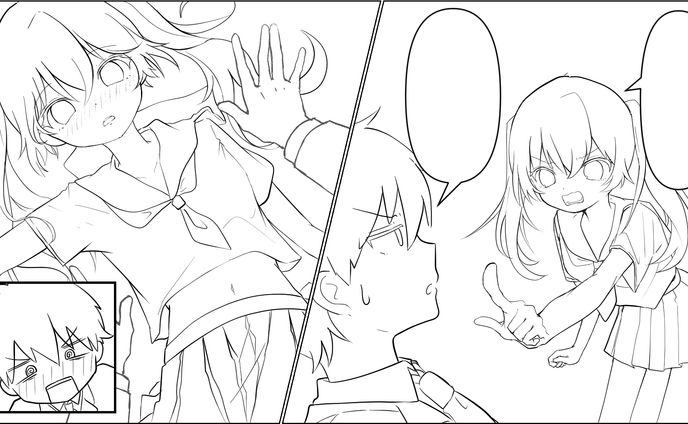 線画サンプル2024/8