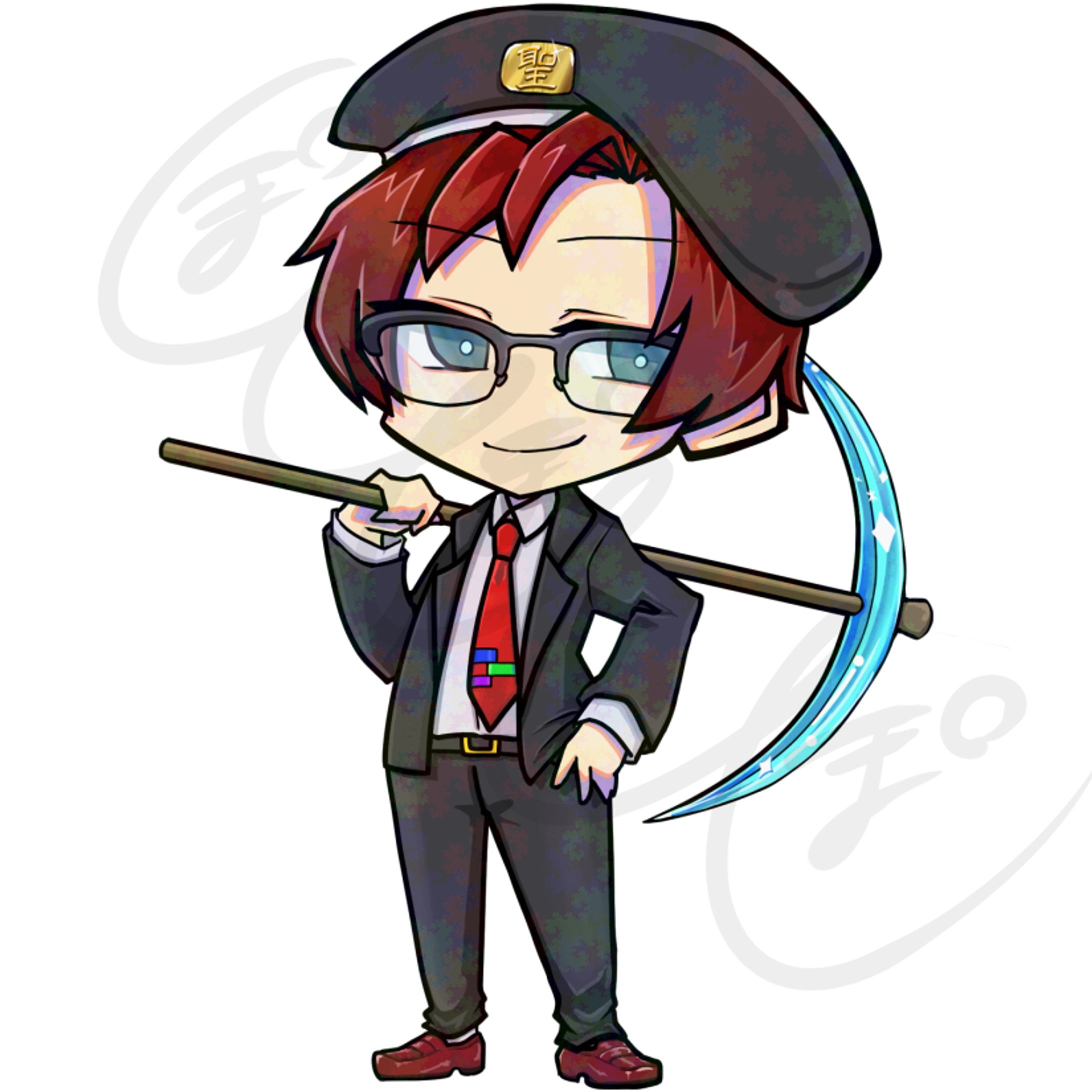 ほーりーさんミニキャラ立ち絵-1
