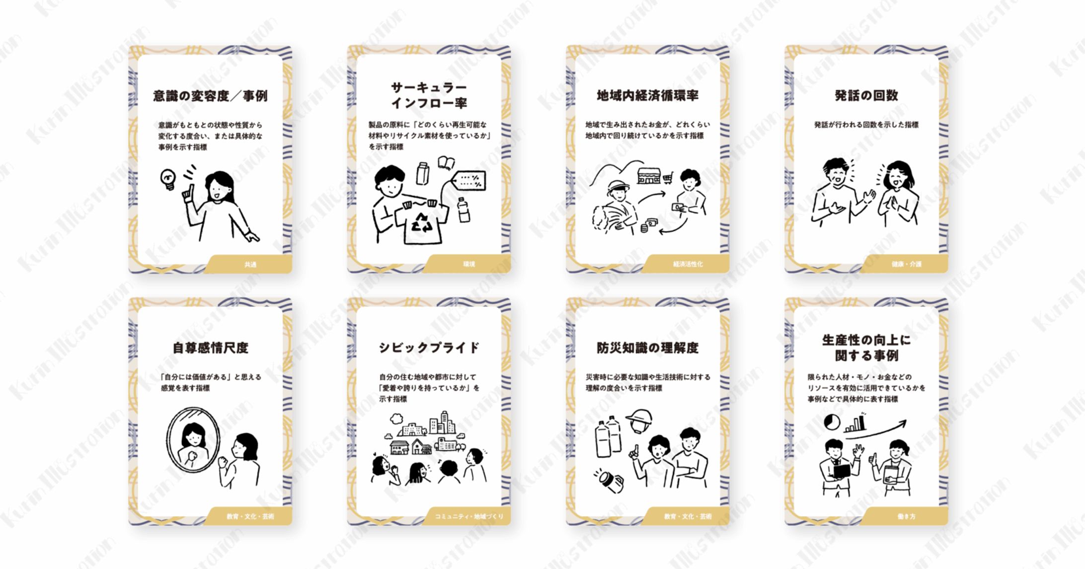 【インパクト指標カード イラスト・デザイン】＆PUBLIC様-1