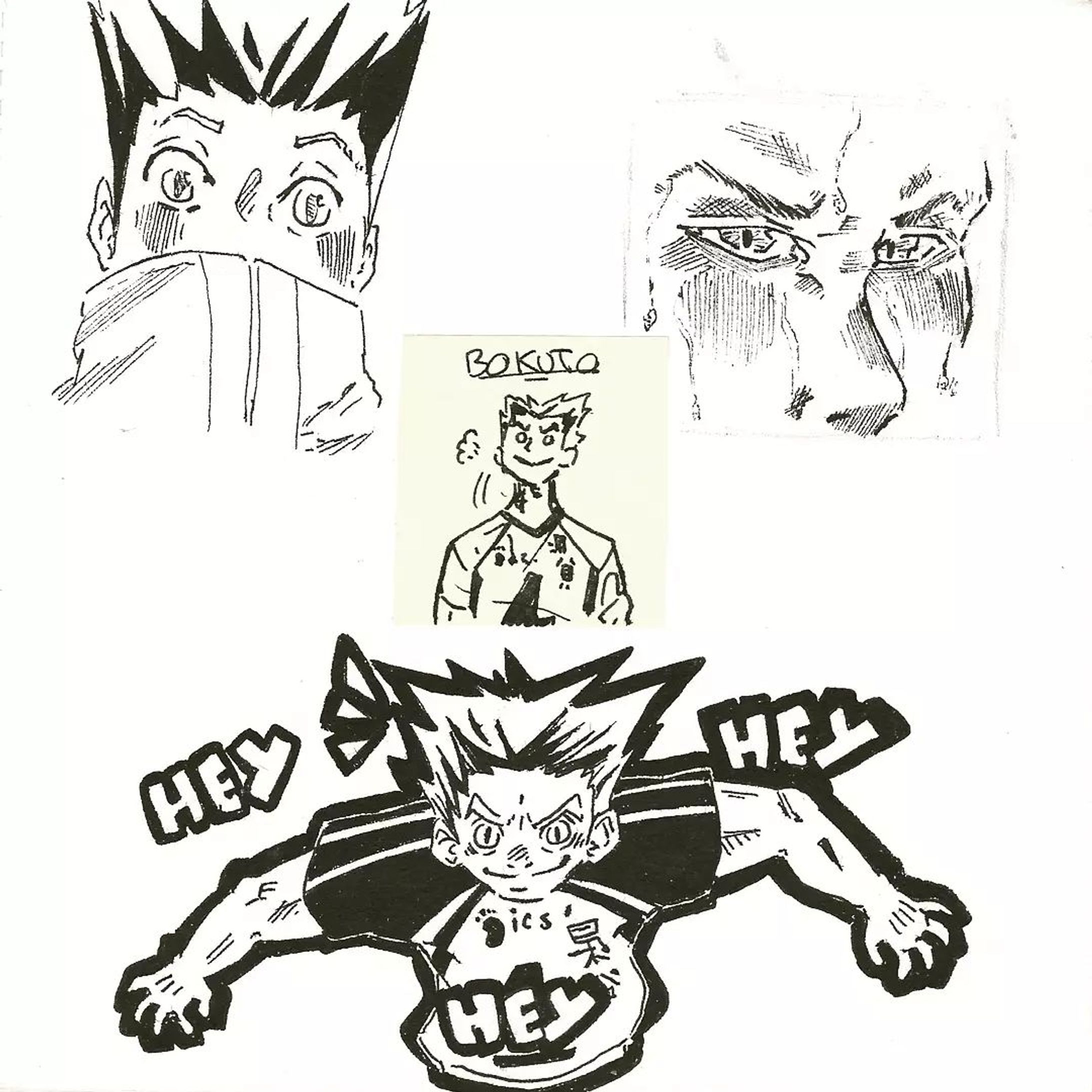 Bokuto collage🦉
•
•
🎨materiales: 
-Estilógrafo 0.5 Sakura
-Bolígrafo Pilot Negro
•
•
•
[Tags]
#sketch #sketchbook #sketching #sketches #draw #drawings#arte #arts #art🎨. #art #artwork #artist#bokuto #haikyuu-1