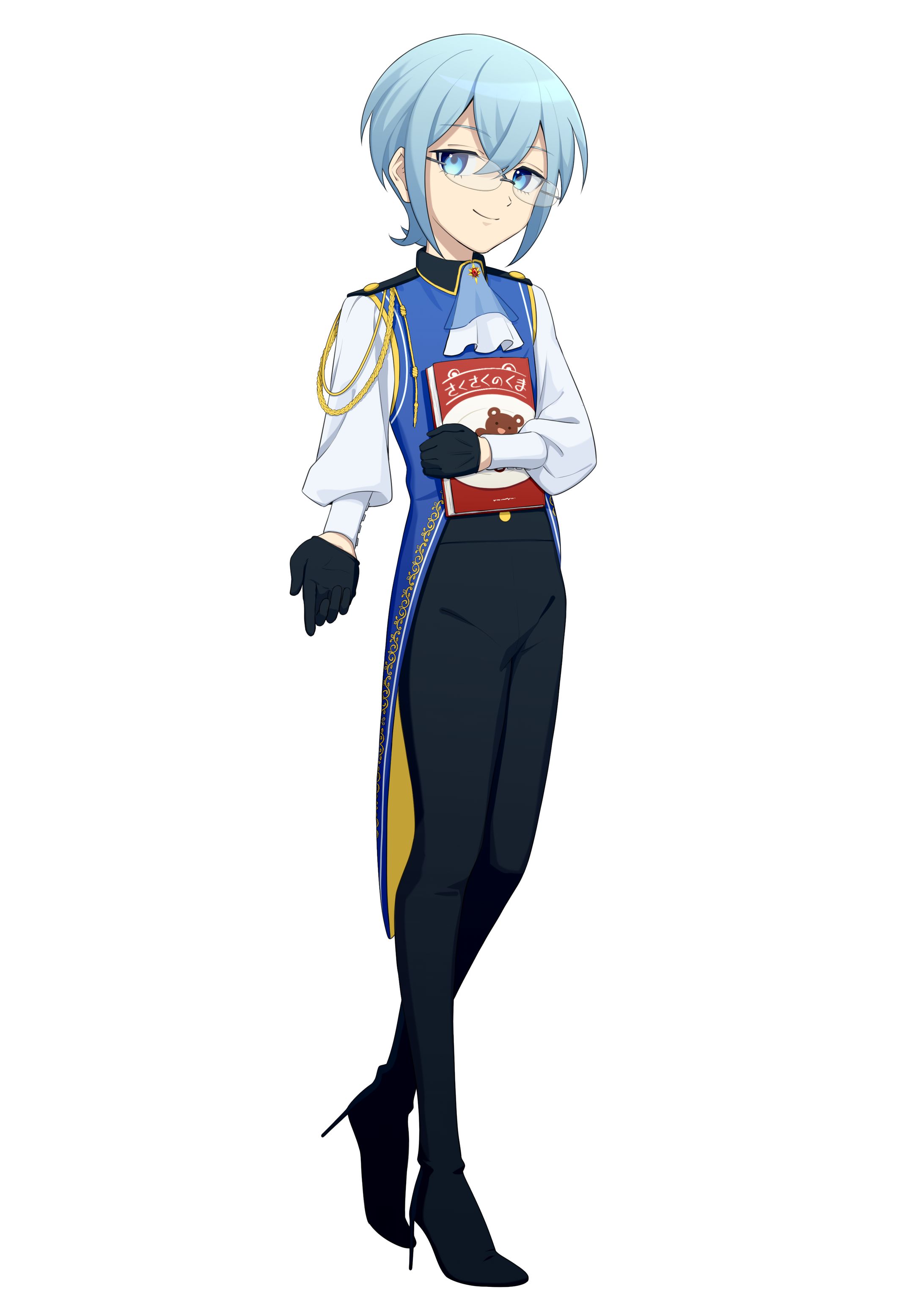 【立ち絵/キャラデザ】VTuber　天藍宮さくま-1