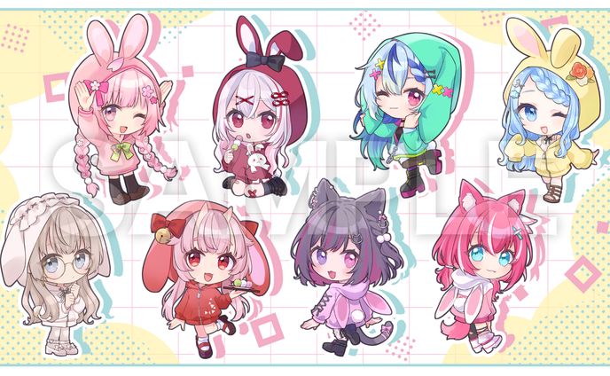 【お仕事】ミニキャライラスト