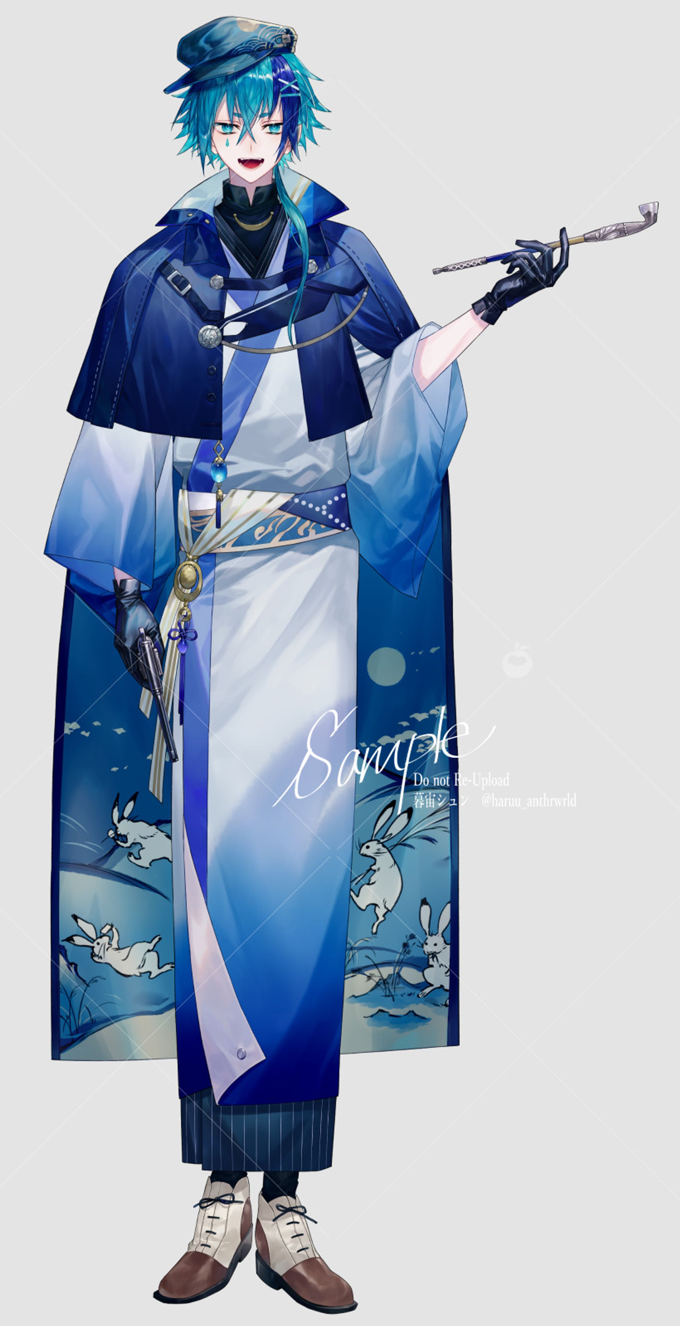 満月兎々様　Live2D立ち絵-1