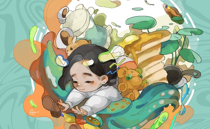ポートレートイラスト