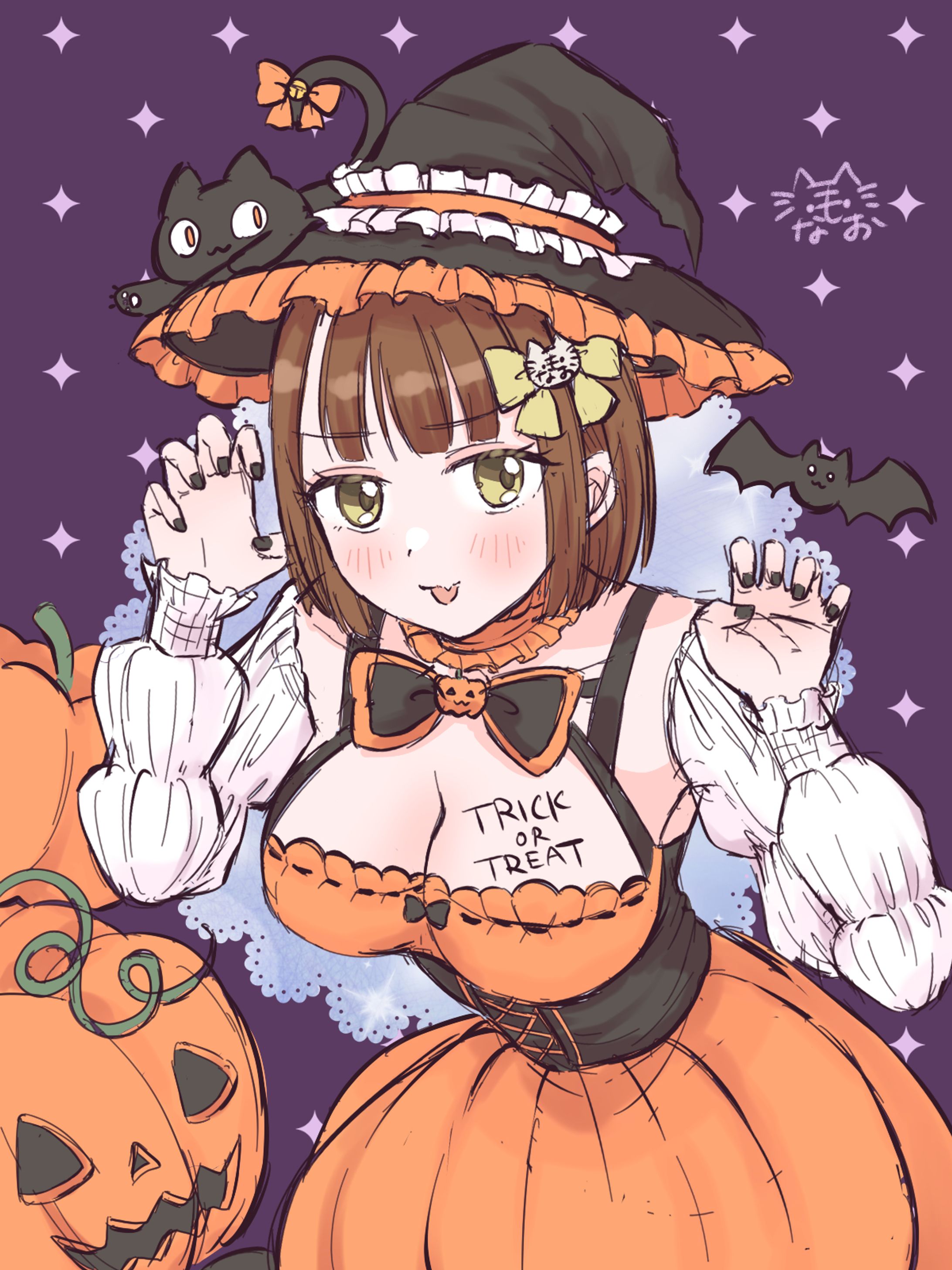 オリジナルイラスト ハロウィン-1