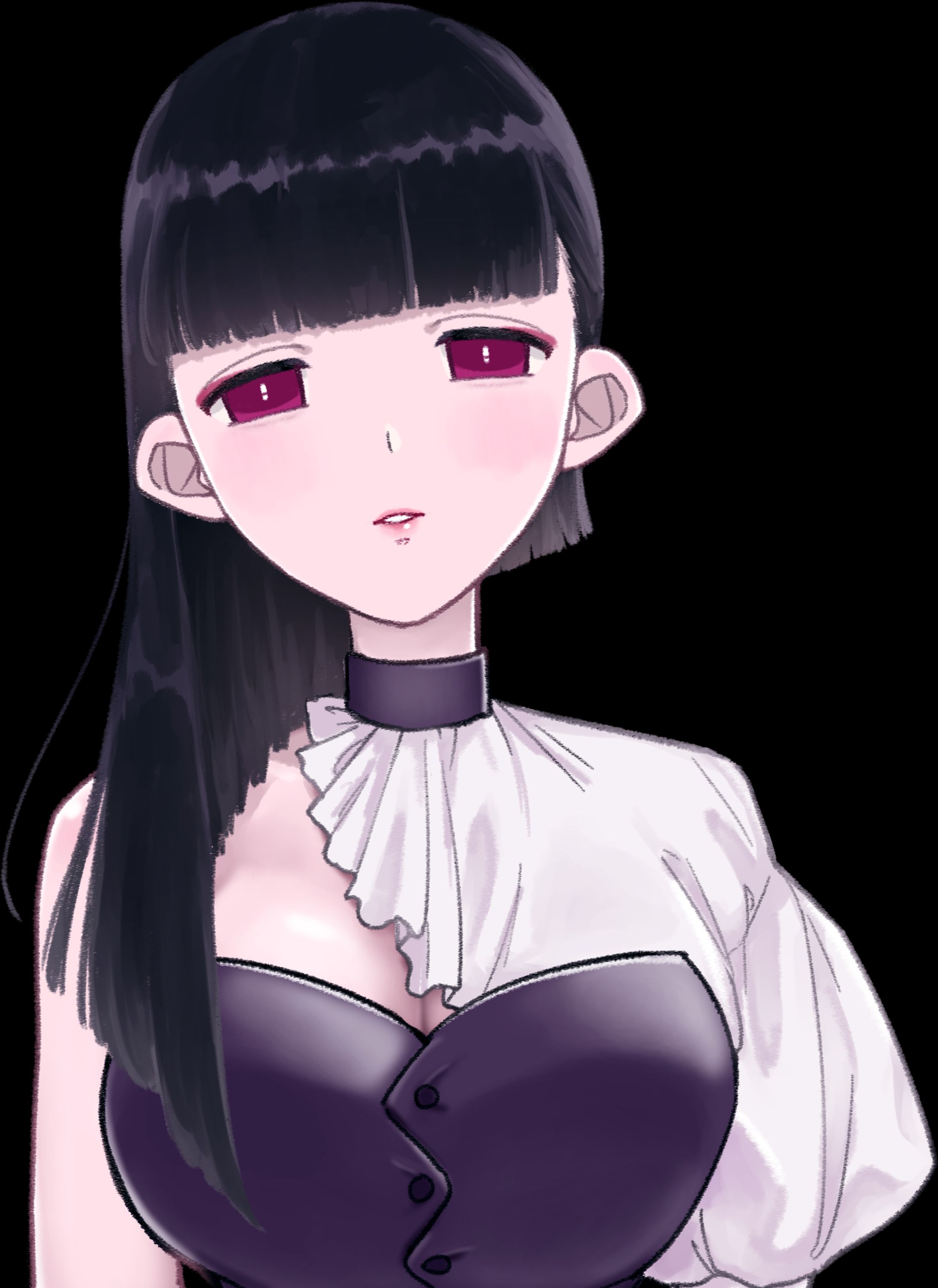 立ち絵（女性）バストアップ／全身-1