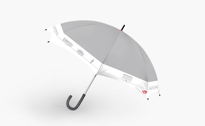 i-kasa Umbrella Advertising