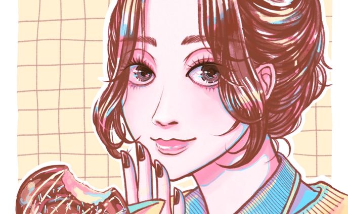 イラスト「Donut」