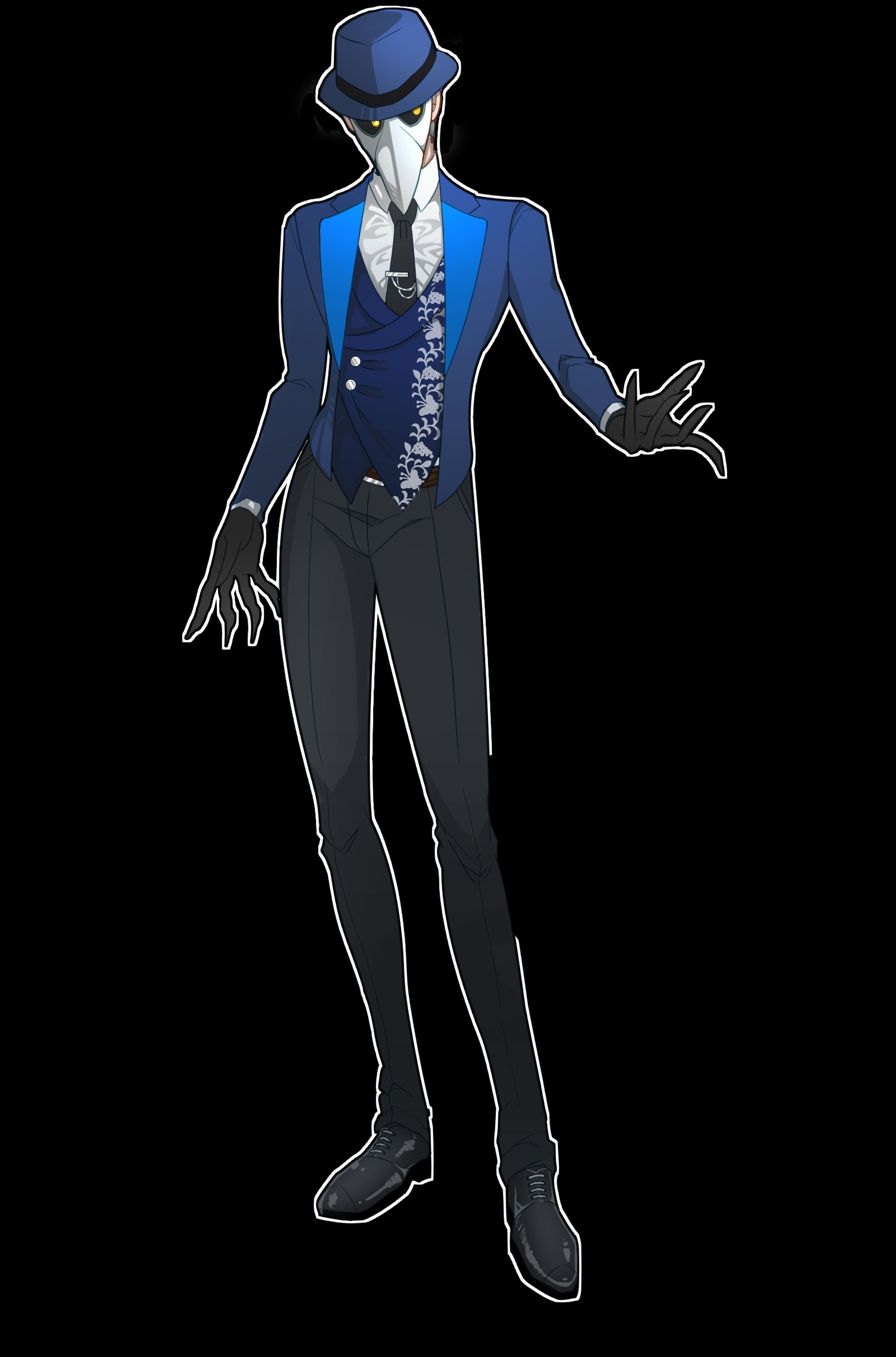 自分の子TRPG用立ち絵③-1