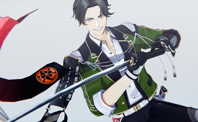 豊前江 FA MMDモデル