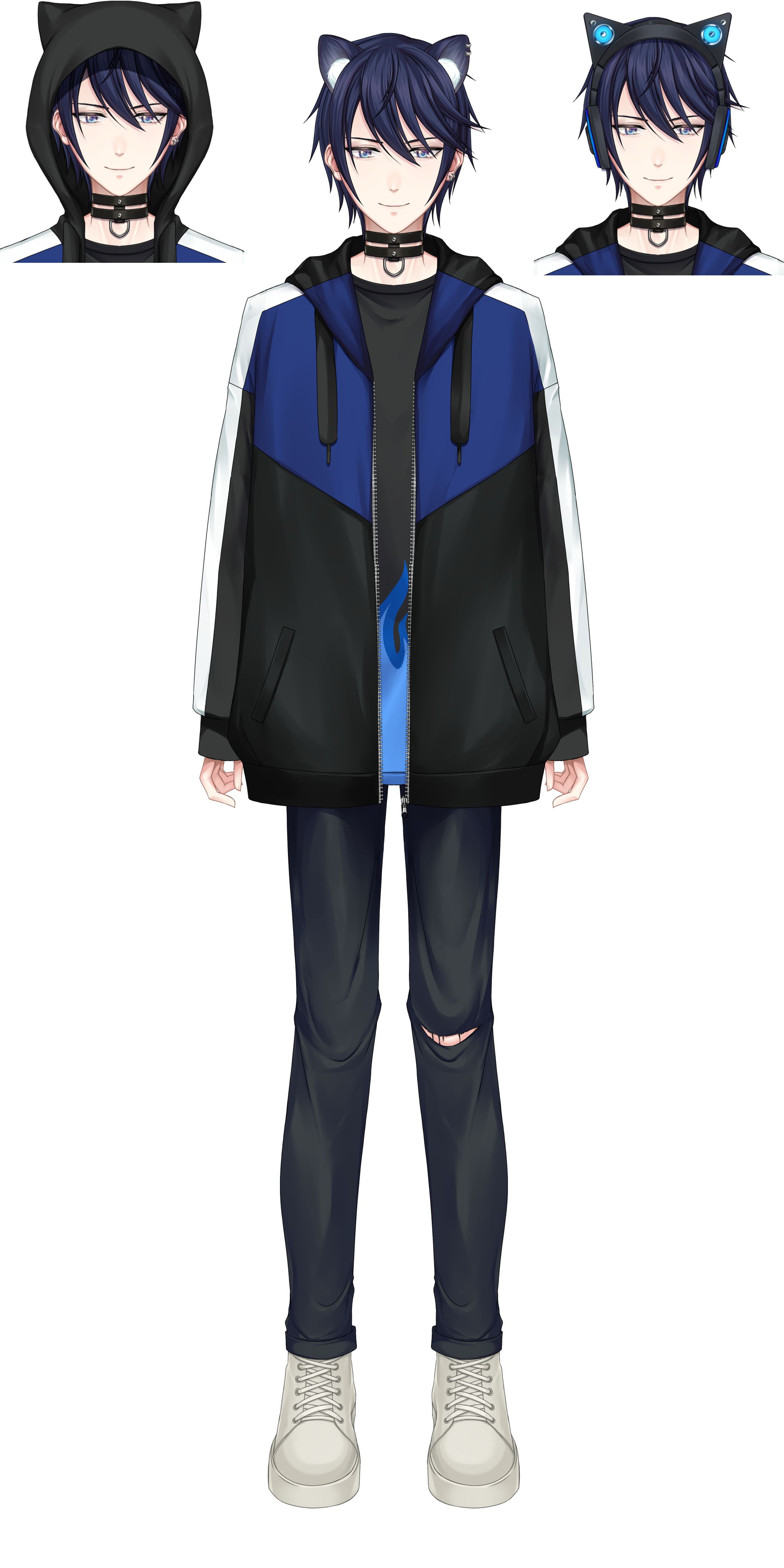 Vtuber猫乃神レオン様　デザイン-1