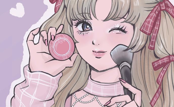 バレンタインメイク💫