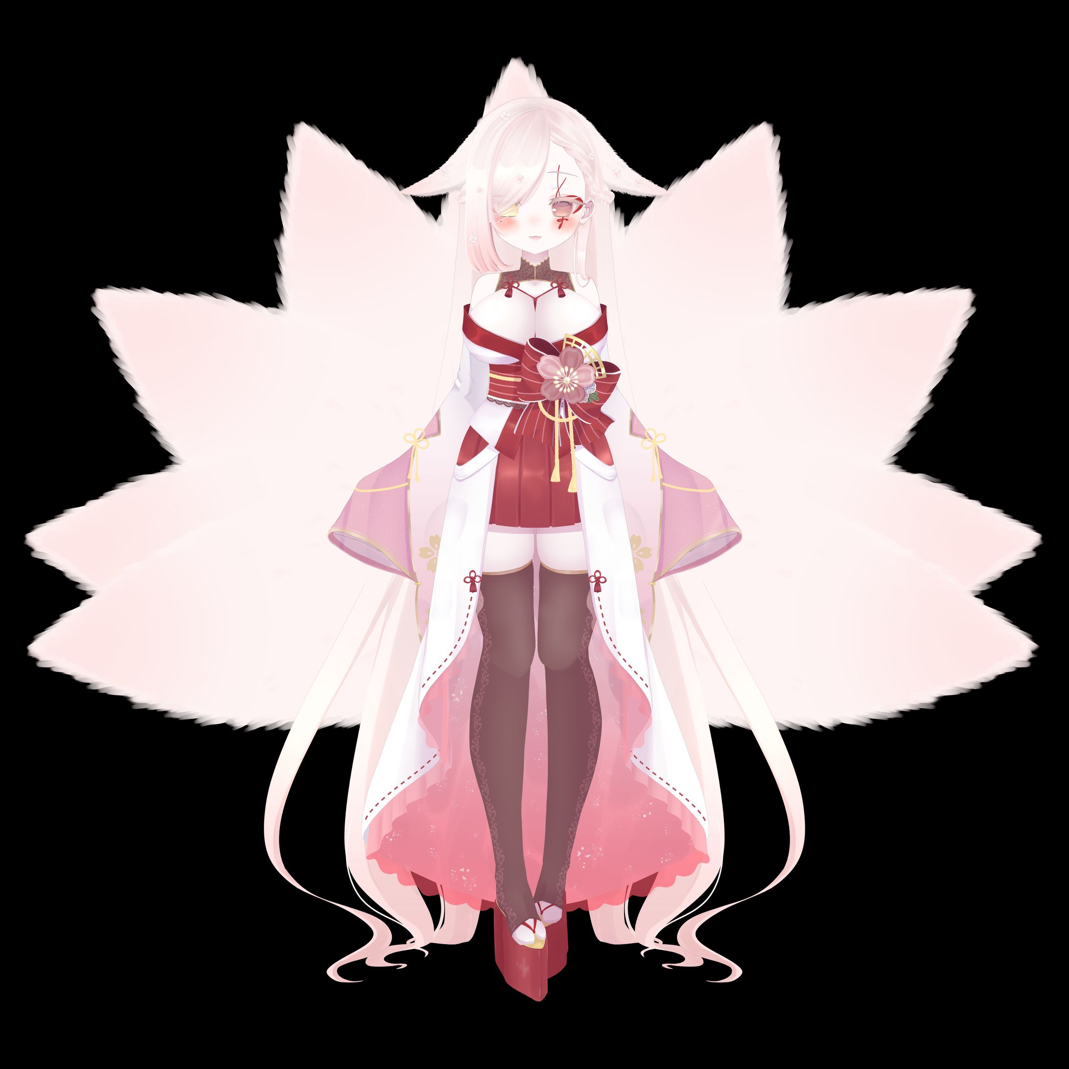 Vtuberモデル￤白河ノさくら-1