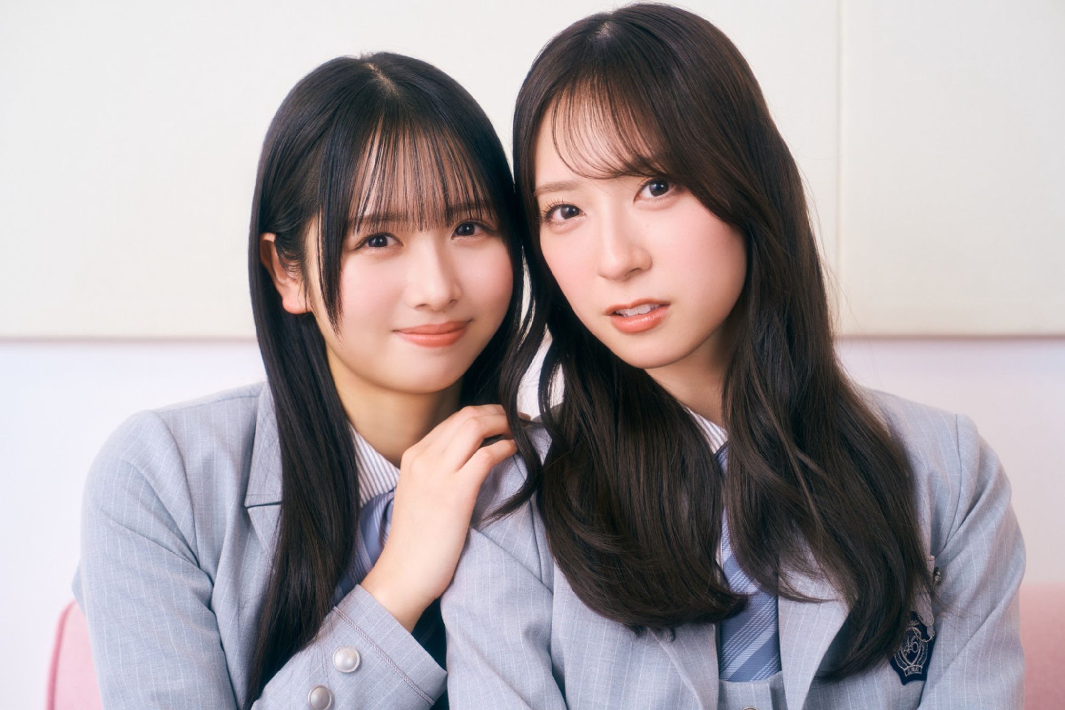 日向坂46金村美玖、上村ひなの（クランクイン！）-1