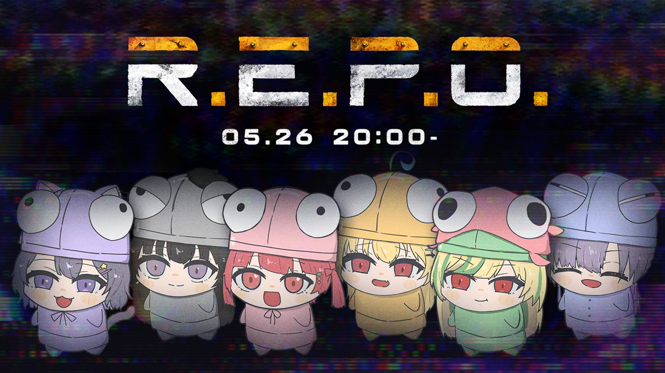 『R.E.P.O.』コラボ配信サムネイル-1