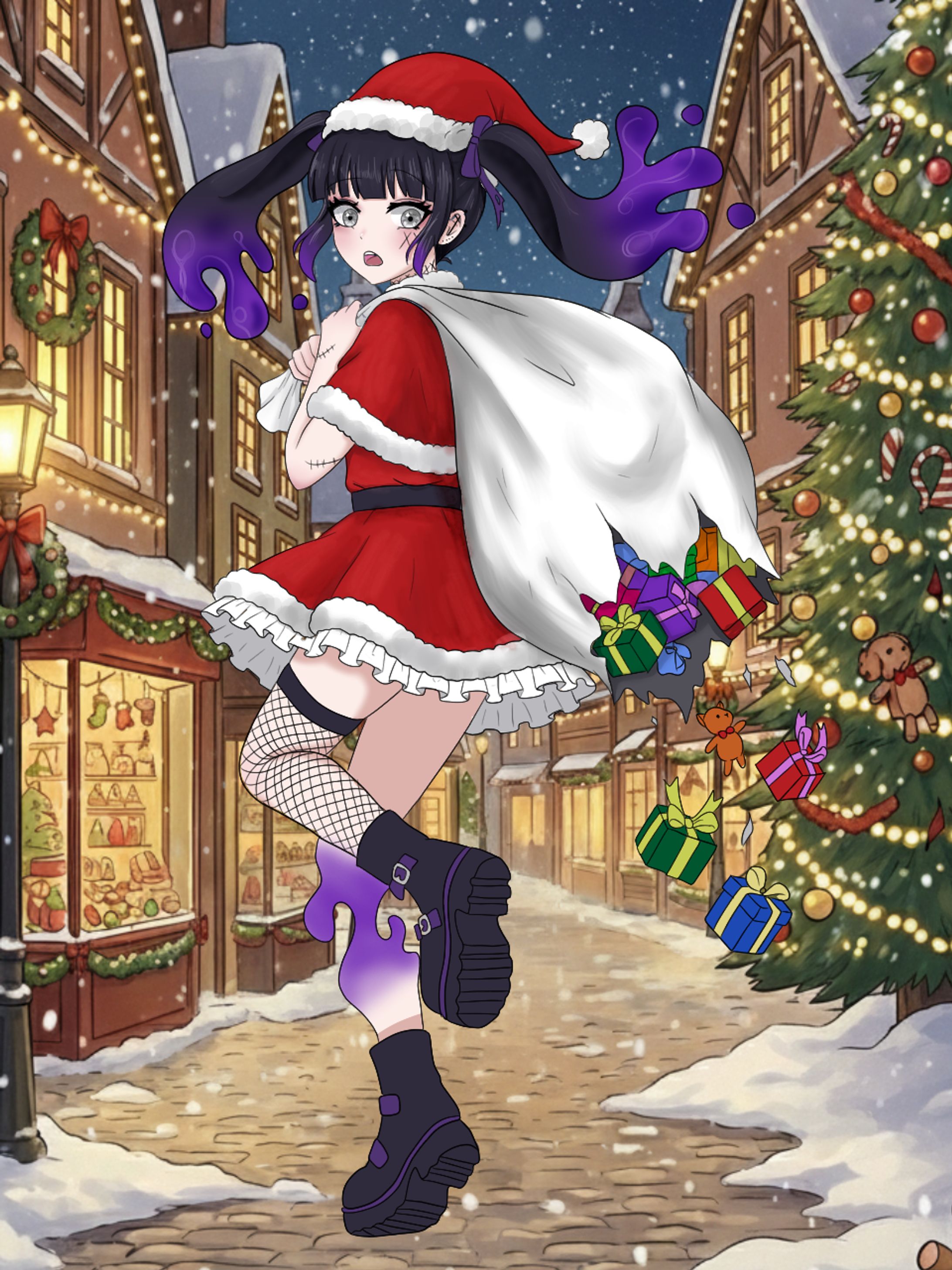 空無音シア　クリスマスアート-1