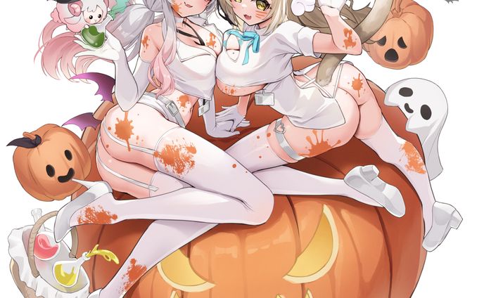 ハロウィン依頼イラスト