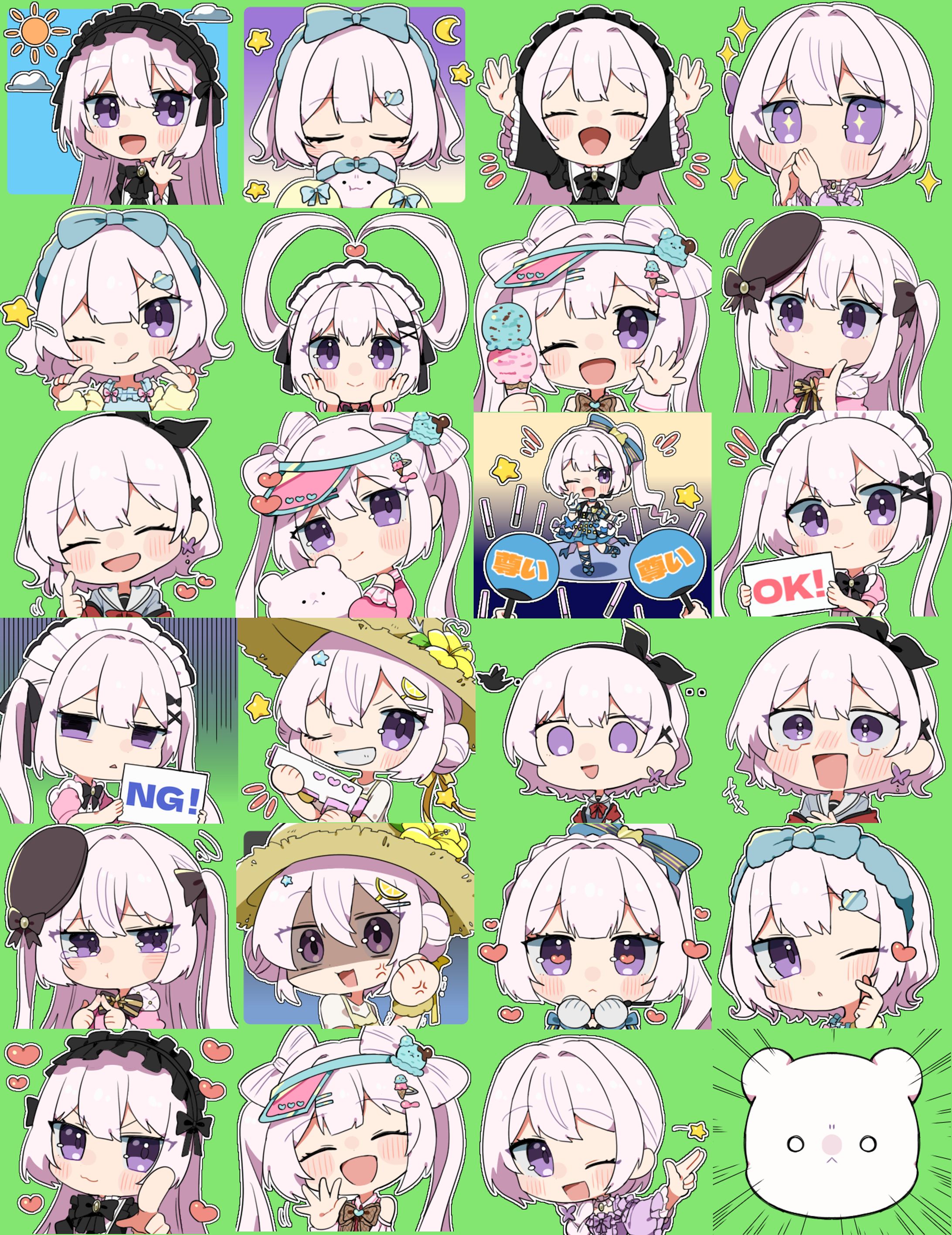 【リオナ・ヴァレンティーナ様】LINEスタンプご依頼-1