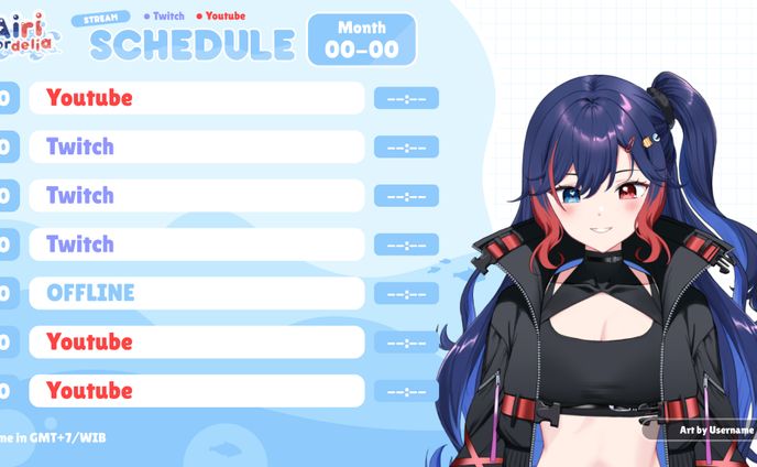 Airi Cordelia Stream Schedule