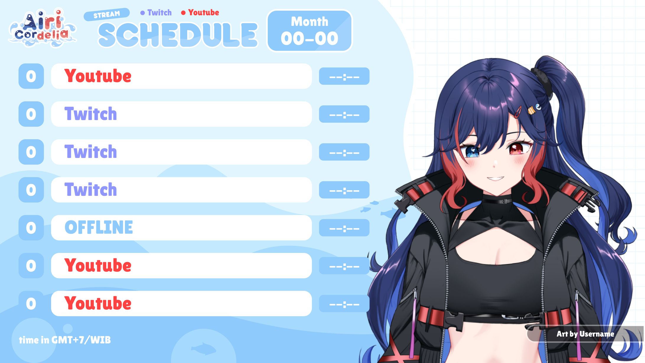 Airi Cordelia Stream Schedule-1