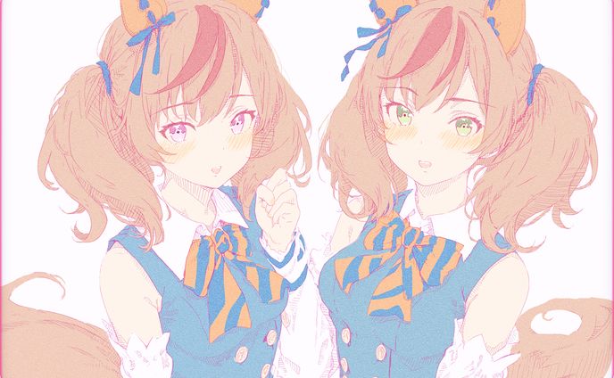 ウマ娘『ナイスネイチャづくし♡』【斜線塗り】