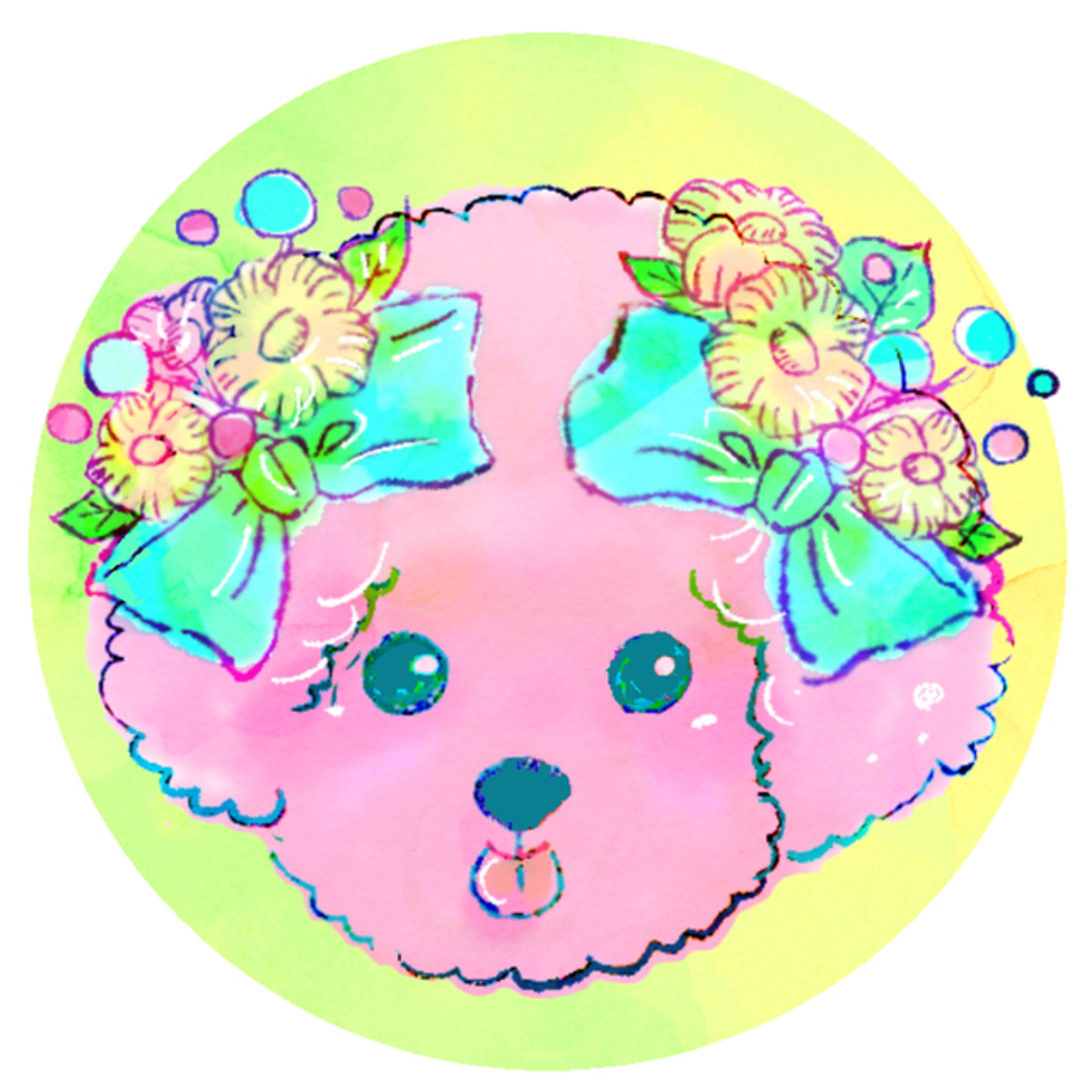 SNSアイコン（おめかし動物）-1